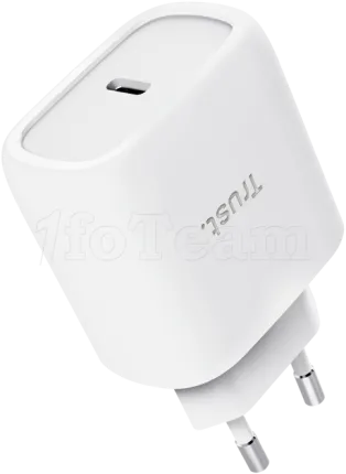 Photo de Chargeur secteur Trust Maxo USB-C - 45W- Cable 2m inclus (Blanc)