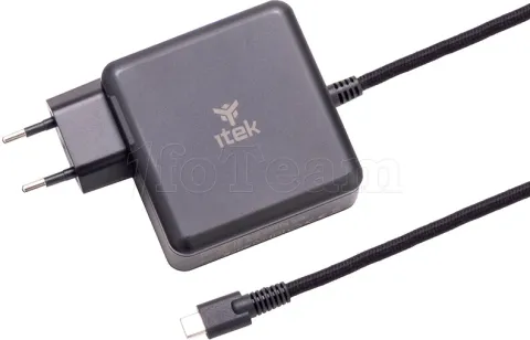 Photo de Chargeur universel Itek GaN USB-C pour ordinateur portable 100W