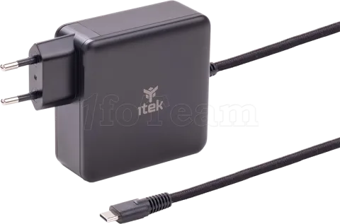 Photo de Chargeur universel Itek GaN USB-C pour ordinateur portable 140W