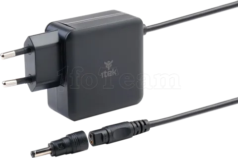 Photo de Chargeur universel Itek Slim pour ordinateur portable 65W (8 embouts)