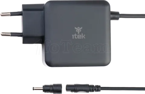 Photo de Chargeur universel Itek Slim pour ordinateur portable 65W (8 embouts)