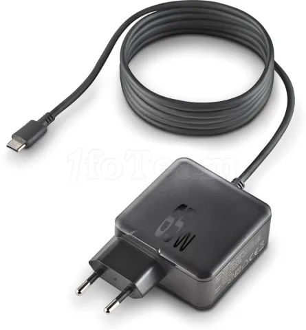 Photo de Chargeur universel NGS pour ordinateur portable Eon 65W (USB Type C)