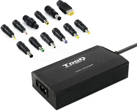 Photo de Chargeur universel TooQ 100W - 12 embouts (Noir)