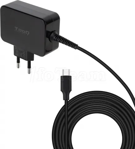 Photo de Chargeur universel TooQ 65W - USB-C (Noir)