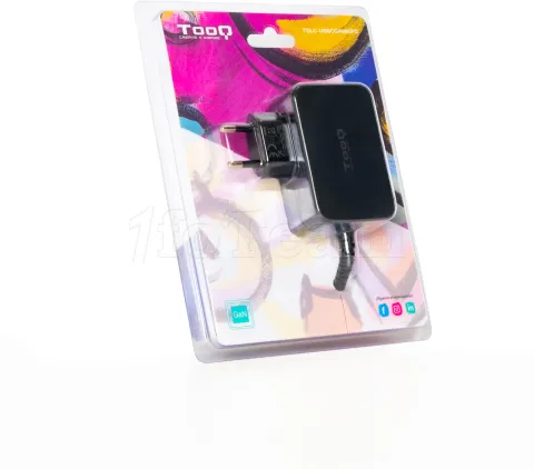 Photo de Chargeur universel TooQ 65W - USB-C (Noir)