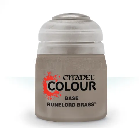 Photo de Citadel Pot de Peinture - Base Runelord Brass (12ml)