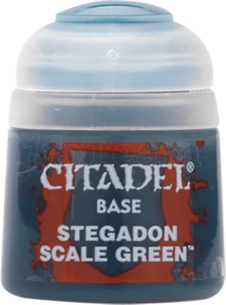 Photo de Citadel Pot de Peinture - Base Stegadon Scale Green (12ml)