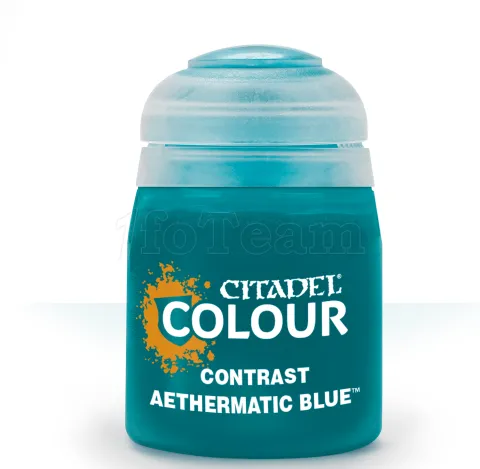 Photo de Citadel Pot de Peinture - Contrast Aethermatic Blue (18ml)