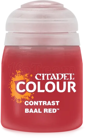 Photo de Citadel Pot de Peinture - Contrast Baal Red (18ml)