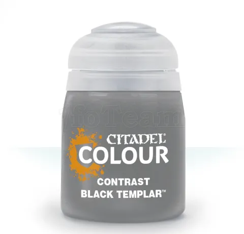 Photo de Citadel Pot de Peinture - Contrast Black Templar (18ml)