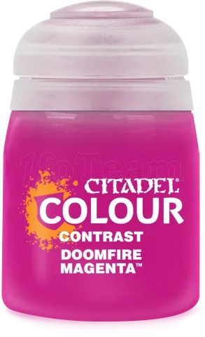 Photo de Citadel Pot de Peinture - Contrast Doomfire Magenta (18ml)