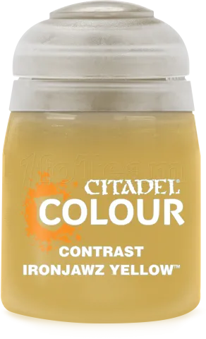 Photo de Citadel Pot de Peinture - Contrast IronJawz Yellow (18ml)