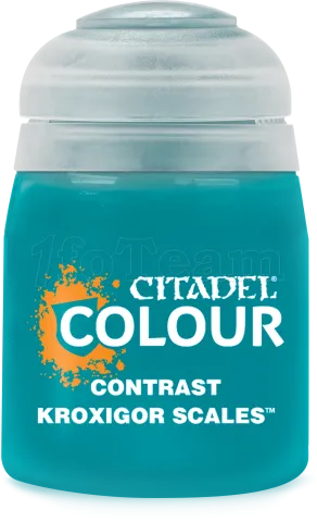 Photo de Citadel Pot de Peinture - Contrast Kroxigor Scales (18ml)