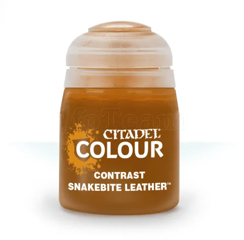 Photo de Citadel Pot de Peinture - Contrast Snakebite Leather (18ml)