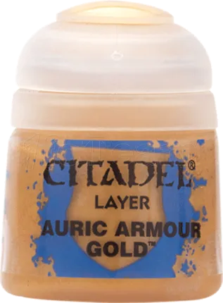 Photo de Citadel Pot de Peinture - Layer Auric Armour Gold (12ml)