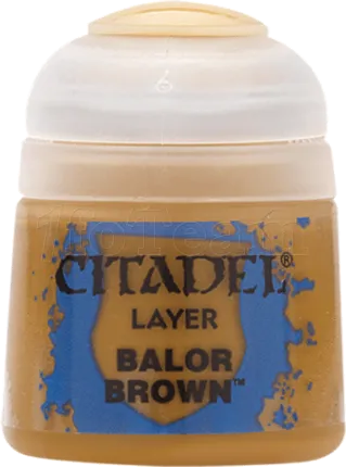 Photo de Citadel Pot de Peinture - Layer Balor Brown (12ml)