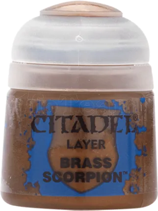 Photo de Citadel Pot de Peinture - Layer Brass Scorpion (12ml)