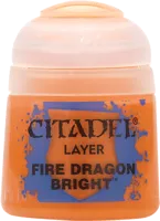 Photo de Peintures Citadel GW Games Workshop Fire Dragon Bright