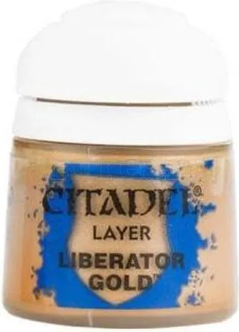 Photo de Citadel Pot de Peinture - Layer Liberator Gold (12ml)