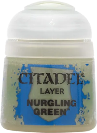 Photo de Citadel Pot de Peinture - Layer Nurgling Green (12ml)
