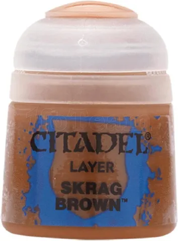 Photo de Citadel Pot de Peinture - Layer Skrag Brown (12ml)