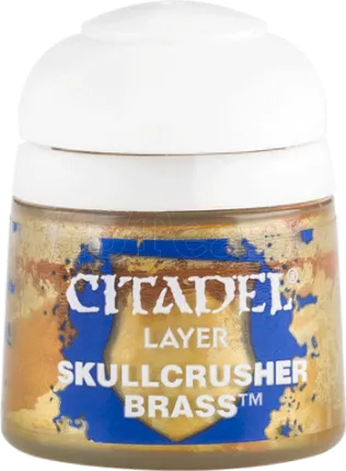Photo de Citadel Pot de Peinture - Layer Skullcrusher Brass (12ml)