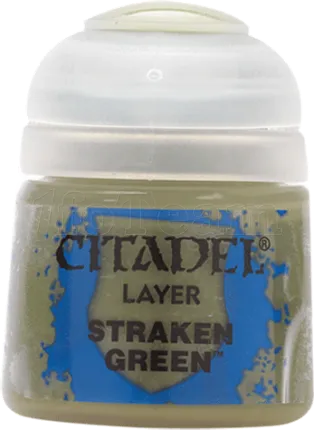 Photo de Citadel Pot de Peinture - Layer Straken Green (12ml)