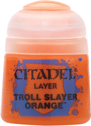 Photo de Citadel Pot de Peinture - Layer Troll Slayer Orange (12ml)