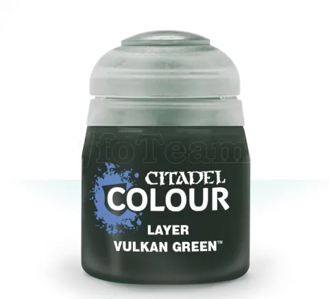 Photo de Citadel Pot de Peinture - Layer Vulkan Green (12ml)