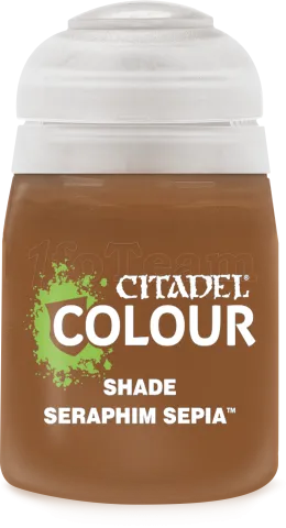 Photo de Citadel Pot de Peinture - Shade Seraphim Sepia (18ml)