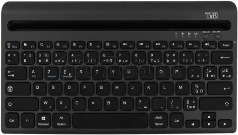 Photo de Clavier Bluetooth T'nB K-Smart pour tablettes et Smartphones (Noir)