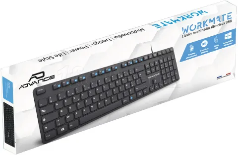 Photo de Clavier filaire Advance WorkMate (Noir)