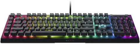 Photo de Clavier filaire Gamer mécanique (Razer Green) Razer BlackWidow V4 X RGB (Noir)