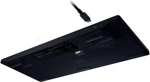 Photo de Clavier filaire Gamer mécanique (Razer Orange) Razer BlackWidow V4 Low-profile Tenkeyless HyperSpeed RGB (Noir)