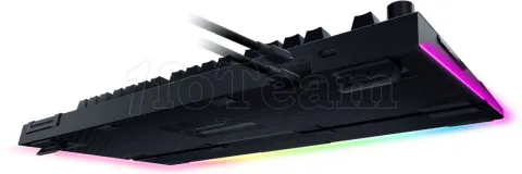 Photo de Clavier filaire Gamer mécanique (Razer Yellow) Razer BlackWidow V4 Pro RGB (Noir)