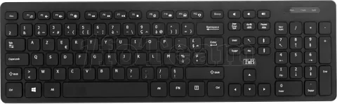 Photo de Clavier filaire T'nB avec hub (Noir)