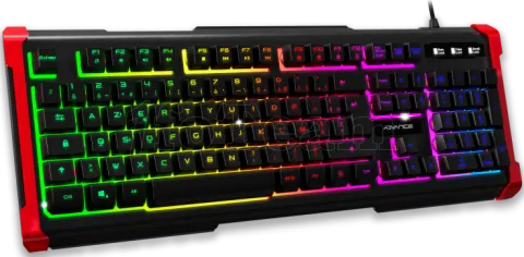 Photo de Clavier Gamer Advance GTA 240 RGB (Noir)