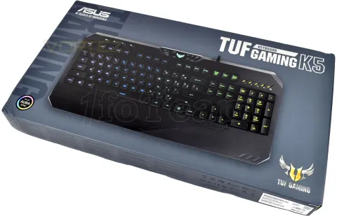 Photo de Clavier Gamer Asus Tuf Gaming K5 RGB (Noir)