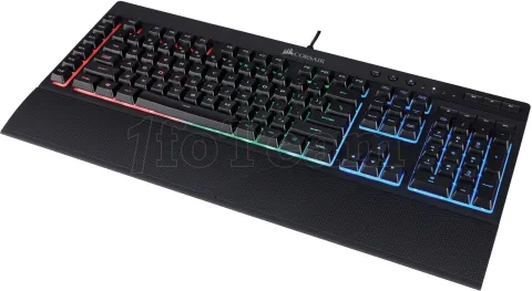 Photo de Clavier Gamer Corsair K55 RGB avec Rétro-éclairage (Noir)