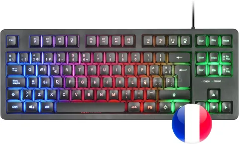 Photo de Clavier Gamer Mars Gaming MK023 RGB (Noir)