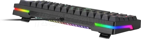 Photo de Clavier Gamer mécanique (Blue Switch) Mars Gaming MKMiniPro (Noir)