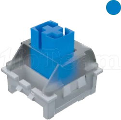 Photo de Clavier Gamer mécanique (Blue Switch) Mars Gaming MKMiniPro TKL RGB (Blanc)