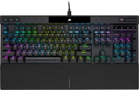 Photo de Clavier Gamer mécanique (Cherry Corsair OPX) Corsair K70 Pro RGB (Noir)