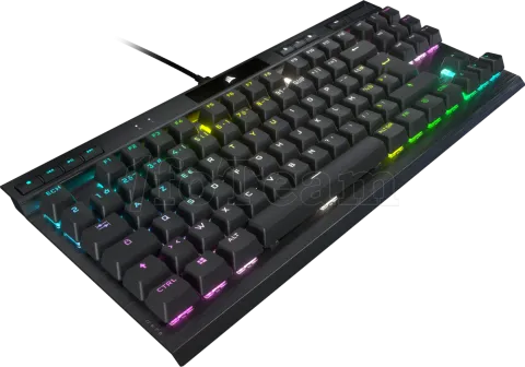 Photo de Clavier Gamer mécanique (Cherry MX Red) Corsair K70 TKL Champions RGB (Noir)