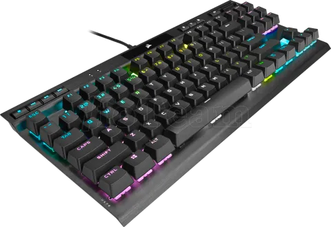 Photo de Clavier Gamer mécanique (Corsair OPX) Corsair K70 TKL Champions RGB (Noir)