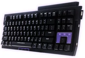 Photo de Clavier Gamer mécanique (Kailh Black) Tesoro Tizona USB (Noir)