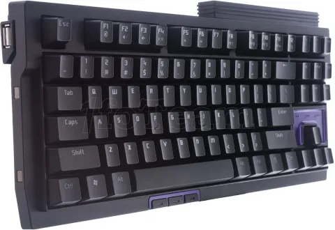 Photo de Clavier Gamer mécanique (Kailh Brown) Tesoro Tizona USB (Noir)