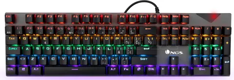 Photo de Clavier Gamer mécanique NGS GKX-500 RGB (Noir)