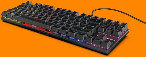 Photo de Clavier Gamer mécanique Nova Gaming TKL RGB (Noir)