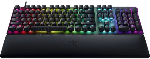 Photo de Clavier Gamer mécanique (Razer Optical Switch Purple) Razer Huntsman V2 RGB (Noir)